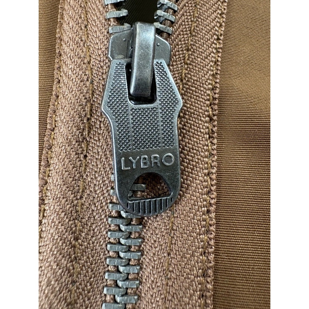 Lybro Nigel Cabourn Tank Jacket Mens 46 Military Nylon Insulated Bomber Tan - Picture 8 of 14